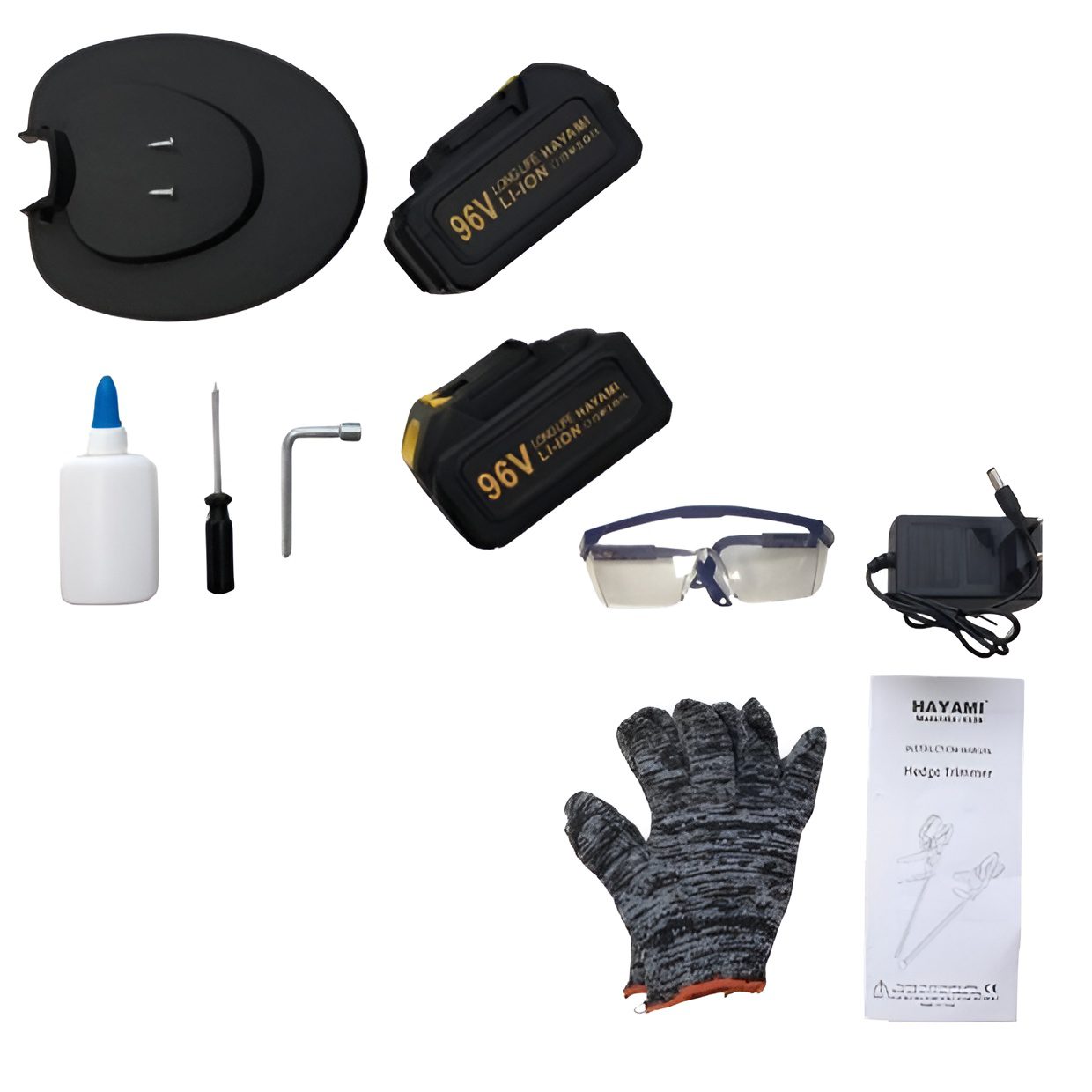 Hayami HA‑1038 Akkumulátoros Sövényvágó 2db 96 V akkumulátorral - Image 3