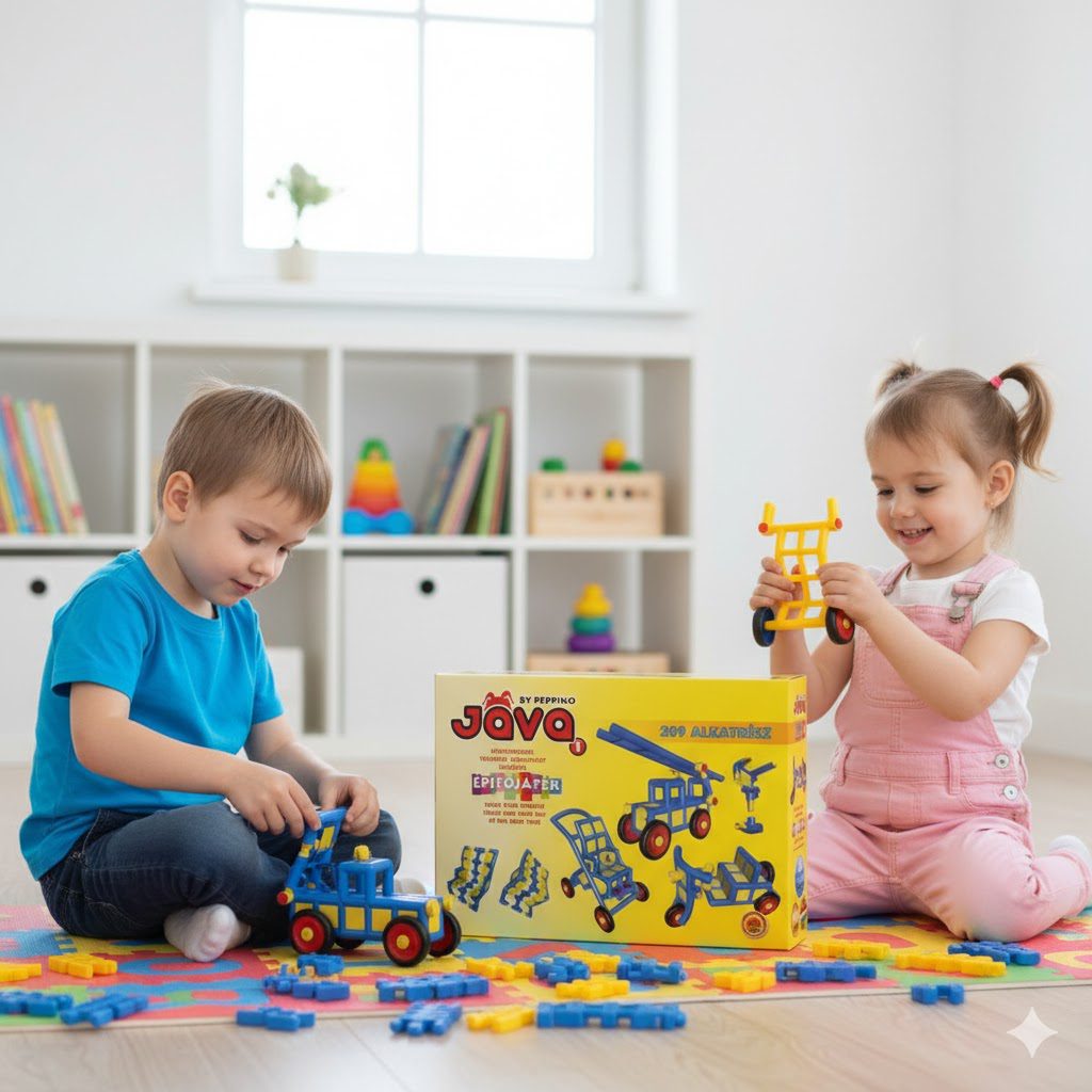 Java 1 építőjáték 209 db alkatrész - Image 2