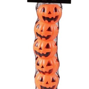 Halloween tök dekoráció műanyag – 6 db/csomag, 7×5 cm