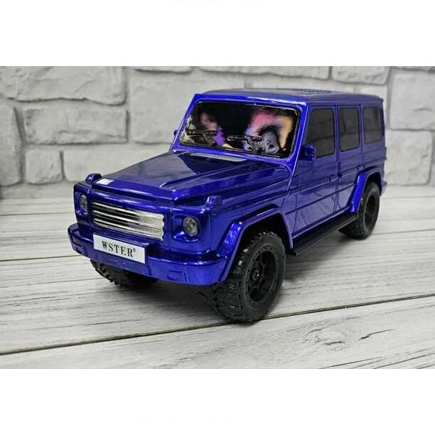 WS-591 Kék Mercedes G63 Bluetooth hangszóró FM rádióval és kártyaolvasóval - Image 3