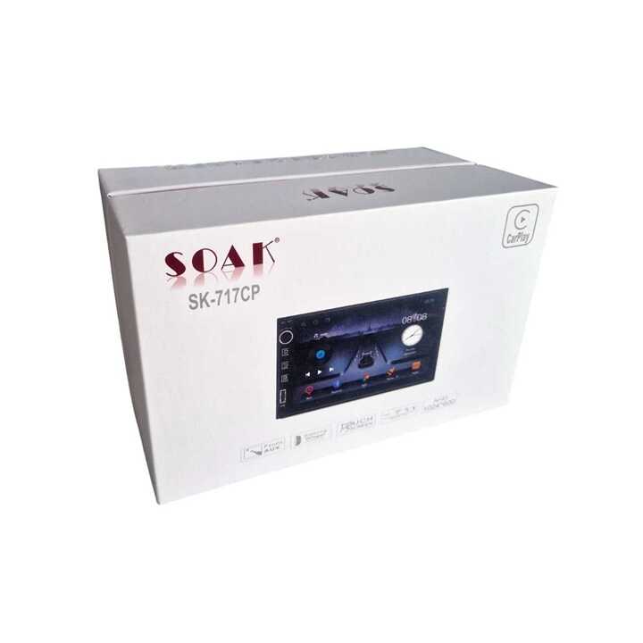 SOAK SK-717CP Autós Multimédia Fejegység, 7" Érintőképernyő, 4GB RAM, Android Auto & CarPlay - Image 3