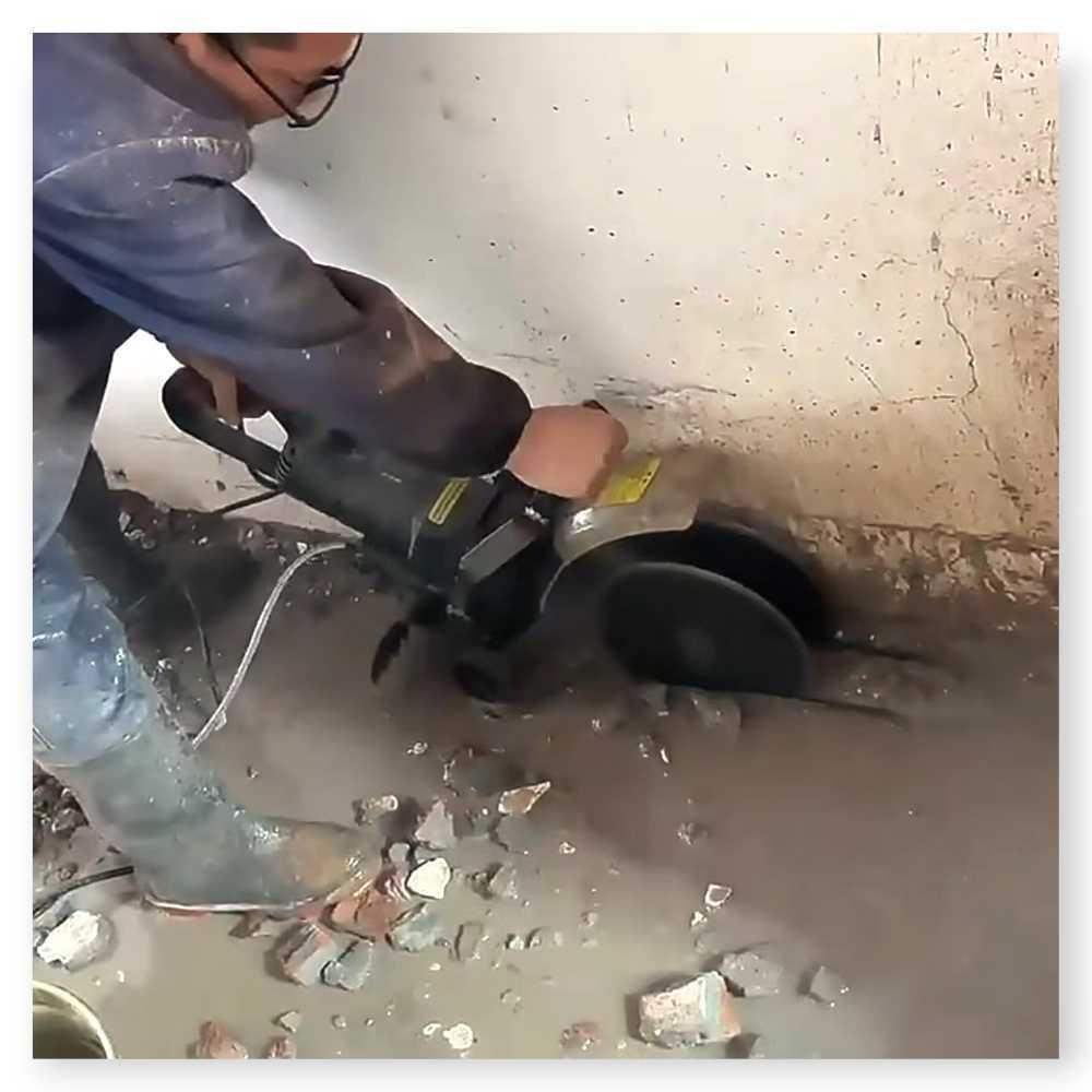 Haina HM-7418 Elektromos Aszfalt és Betonvágó – 3900W, Dupla Tárcsás - Image 3