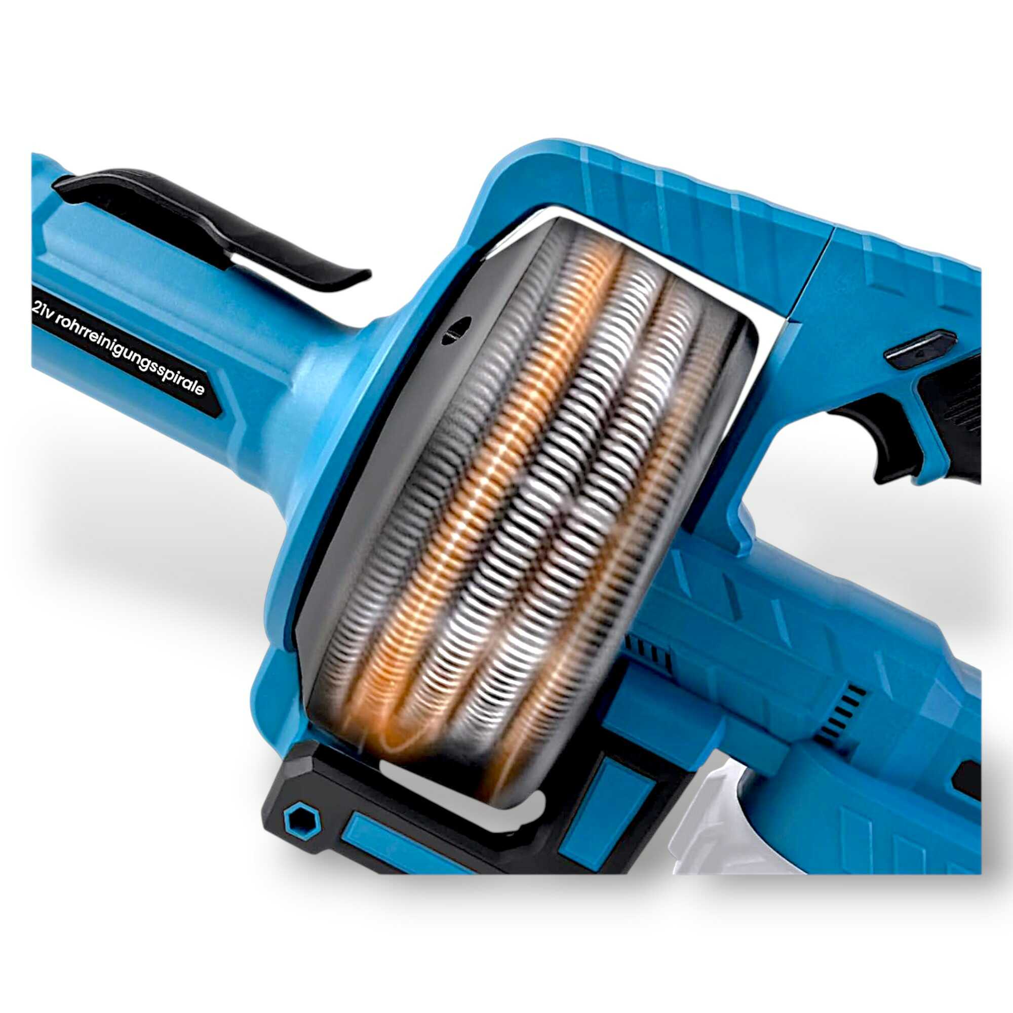 Hitman HT-EPD-6907BS Akkumulátoros Csőtisztító és Duguláselhárító Gép, 68V, 7 m-es Kábellel - Image 3