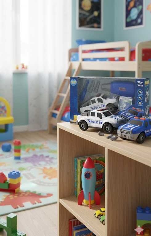 DIY Szét és összeszerelhető rendőr autó , szerszámokkal - Image 3