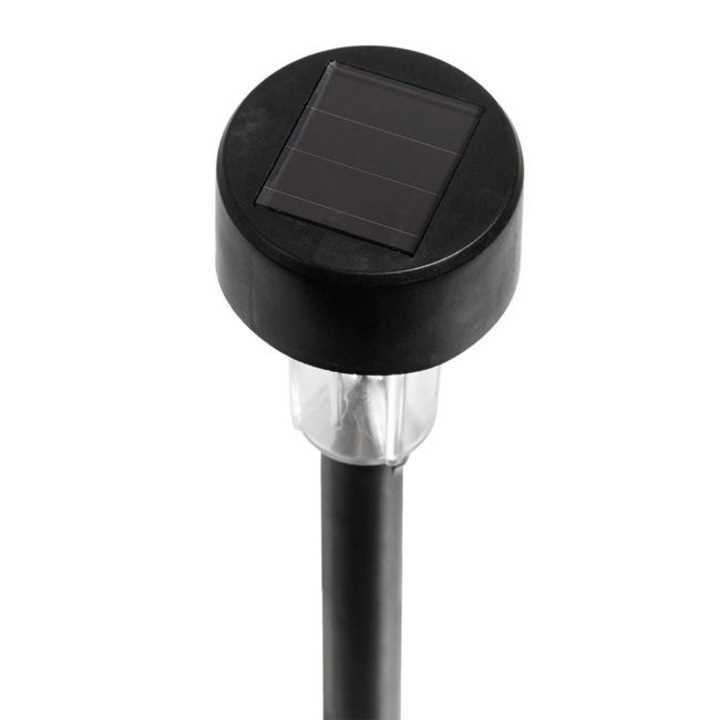 Földbe Szúrható Napelemes Kerti Lámpa, Fekete, 36cm - Image 3