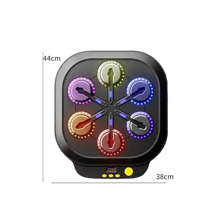 Elektromos Boxgép /Boxfal , bluetooth csatlakozás, led világítással és pontszámlálóval , 44×38 cm - Image 3