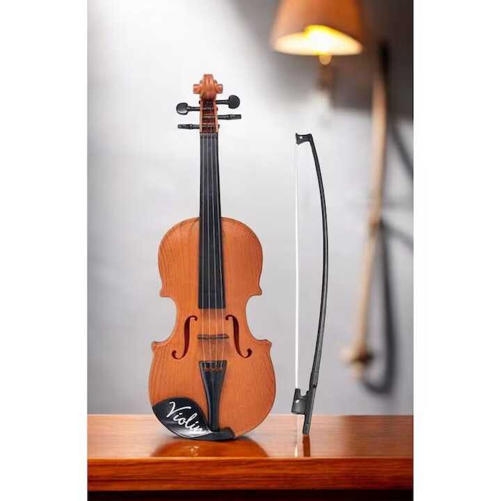 Gyermek játék hegedű vonóval , 43 cm - Image 4