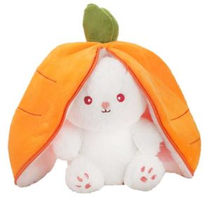 Répába bújt plüss nyuszi , 23 cm