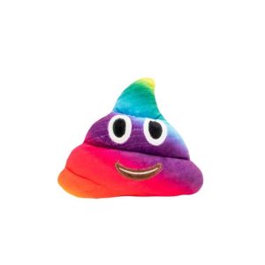 Szivárványos Emoji kaki díszpárna