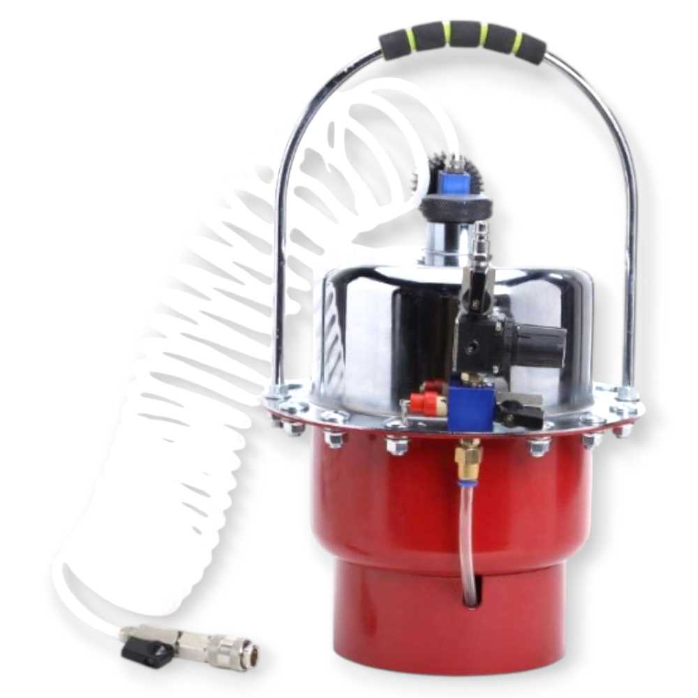 Haina HA-3018 MG50121 Pneumatikus Fékfolyadék Légtelenítő és Csere Készlet, Nyomásmérővel - Image 4