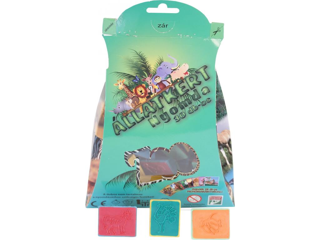 Álattkerti 30 db os nyomdakészlet gyerekeknek - Image 3