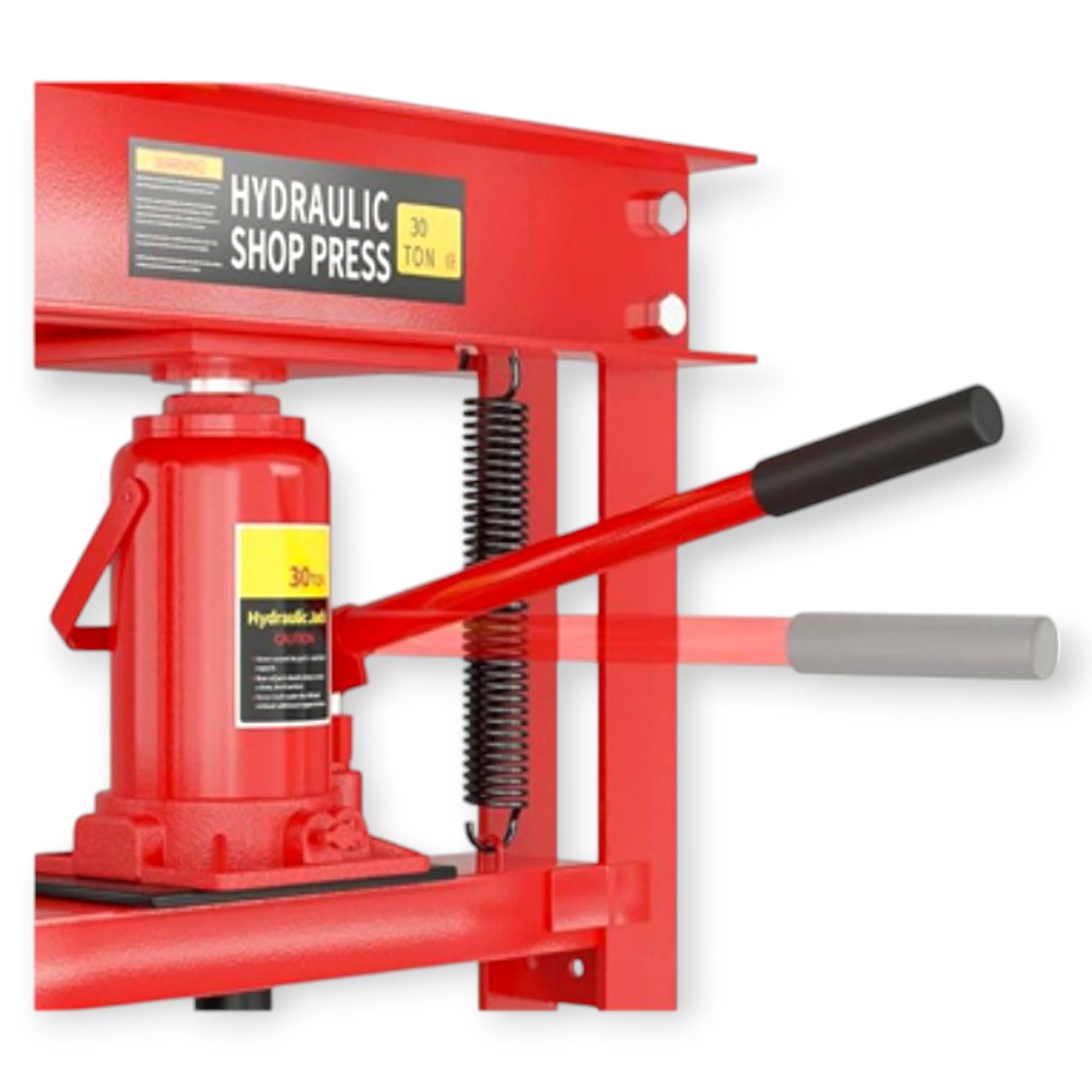 KrafTech HB-6234 Hidraulikus Műhelyprés, 30 Tonna, Állítható Magasság - Image 4