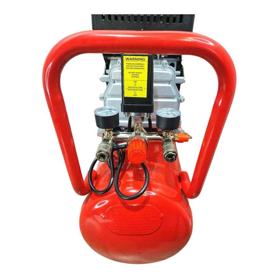 FISCHER KRAFT FS-5324 24L Olajkenésű Légkompresszor, 2.3HP, 8bar - Image 4