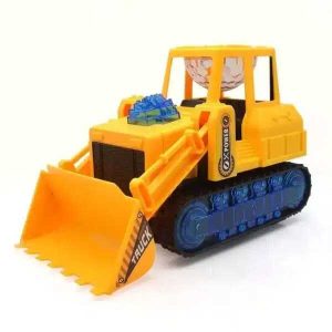 Lánctalpas zenélő markoló , beépített discogömbbel