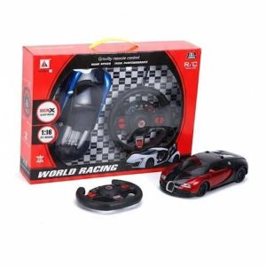 Távirányítós játék autó ,kormánnyal