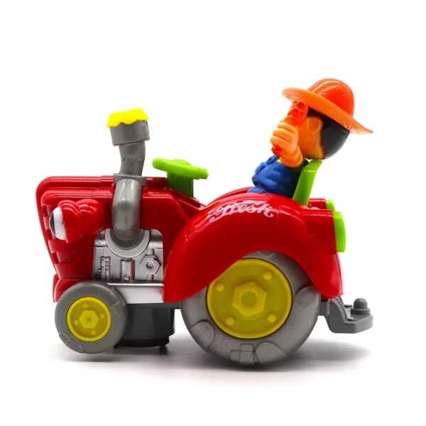 Zenélő és világító traktor kis figurával - Image 4