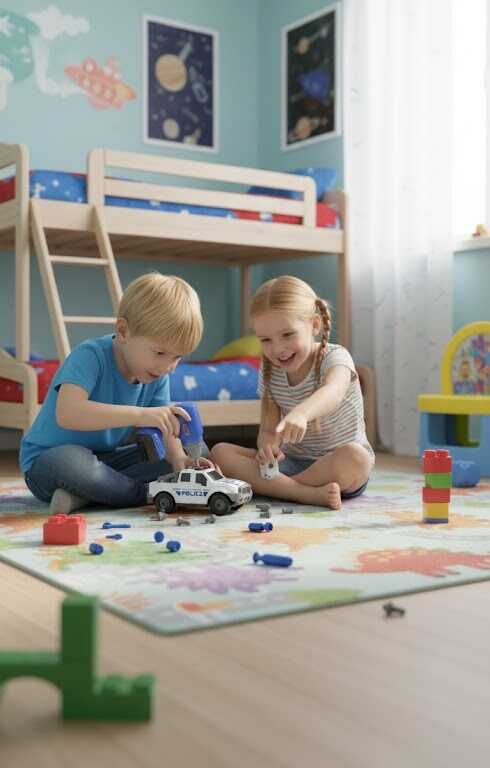 DIY Szét és összeszerelhető rendőr autó , szerszámokkal - Image 4