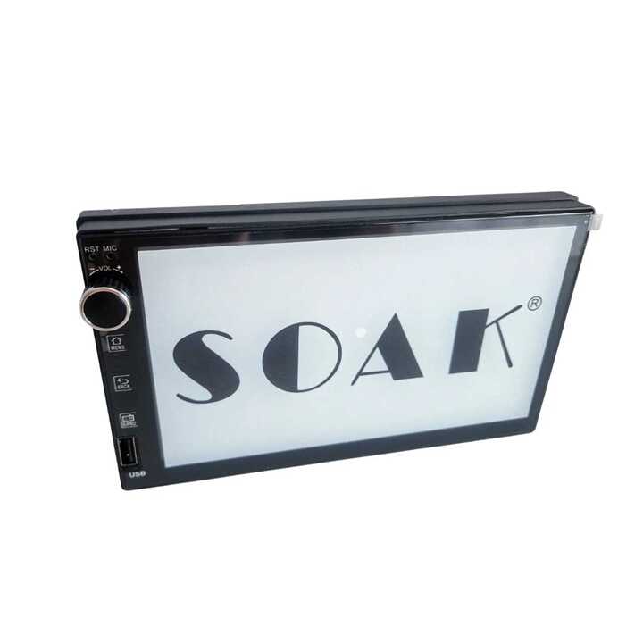 SOAK SK-717CP Autós Multimédia Fejegység, 7" Érintőképernyő, 4GB RAM, Android Auto & CarPlay - Image 4