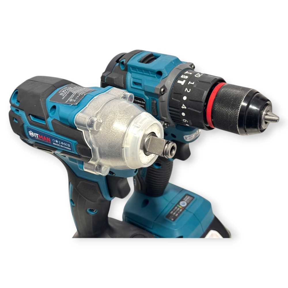 Hitman HT-BBS-6253Pi Akkumulátoros Készlet - 62V, 8.0Ah, Fúró és Kerékkulcs - Image 4