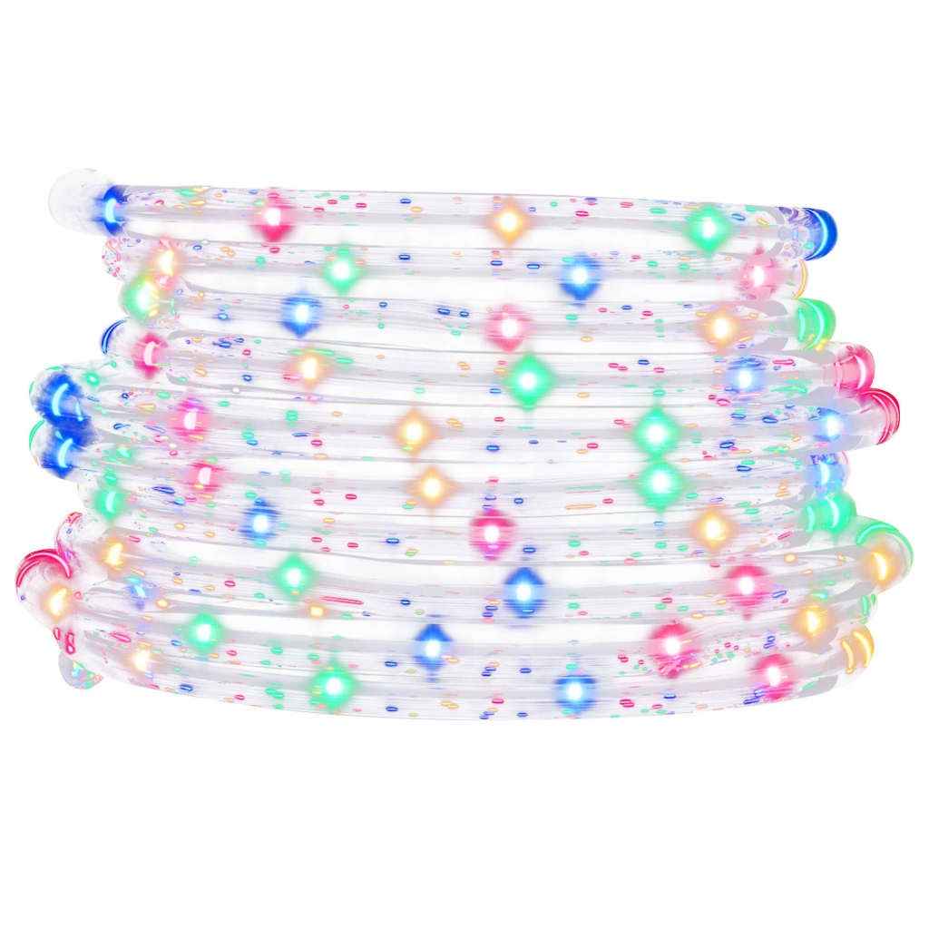 Aigostar Karácsonyi kültéri Kör led fény kábel 20 méter 200 led ip 44 RGB színes - Image 6