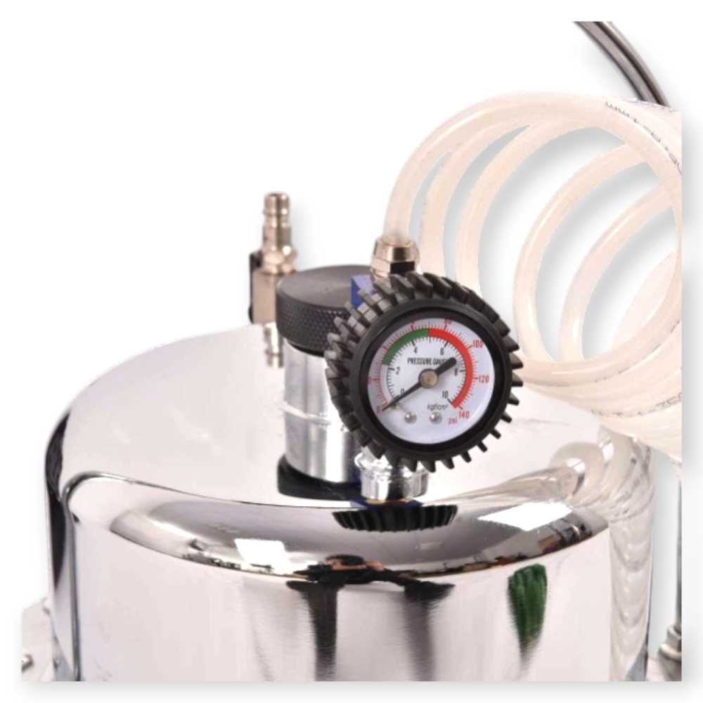 Haina HA-3018 MG50121 Pneumatikus Fékfolyadék Légtelenítő és Csere Készlet, Nyomásmérővel - Image 5