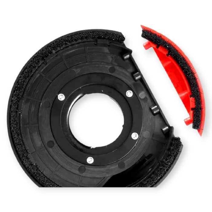 KrafTech KT-1313 Porelszívó Adapter, Sarokcsiszolóhoz, 125-150 mm - Image 5