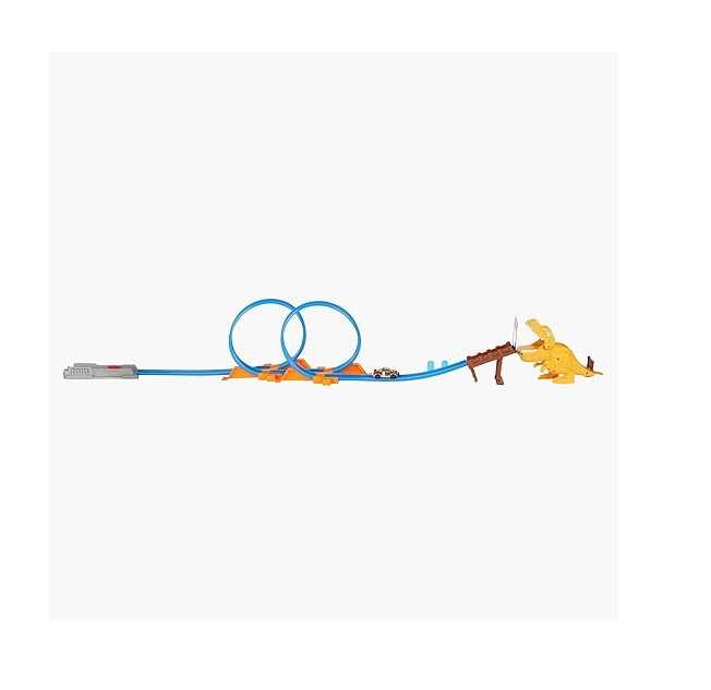 Félelmetes T-Rex Autópálya Készlet -360°-os Hurokkal - Image 4