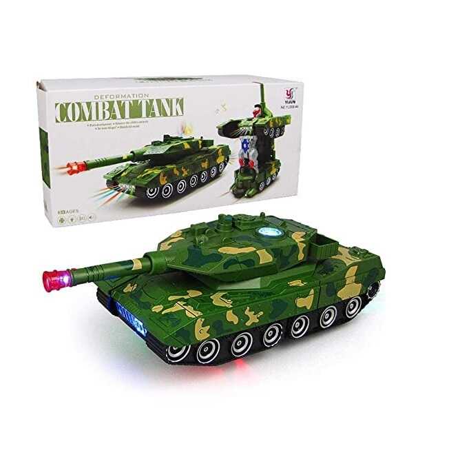 Robottá alakítható játék katonai tank , 28x10x10,5 cm - Image 2