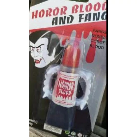 Vámpír fog és műver elengedhetetlen haloweeni kellék - Image 3