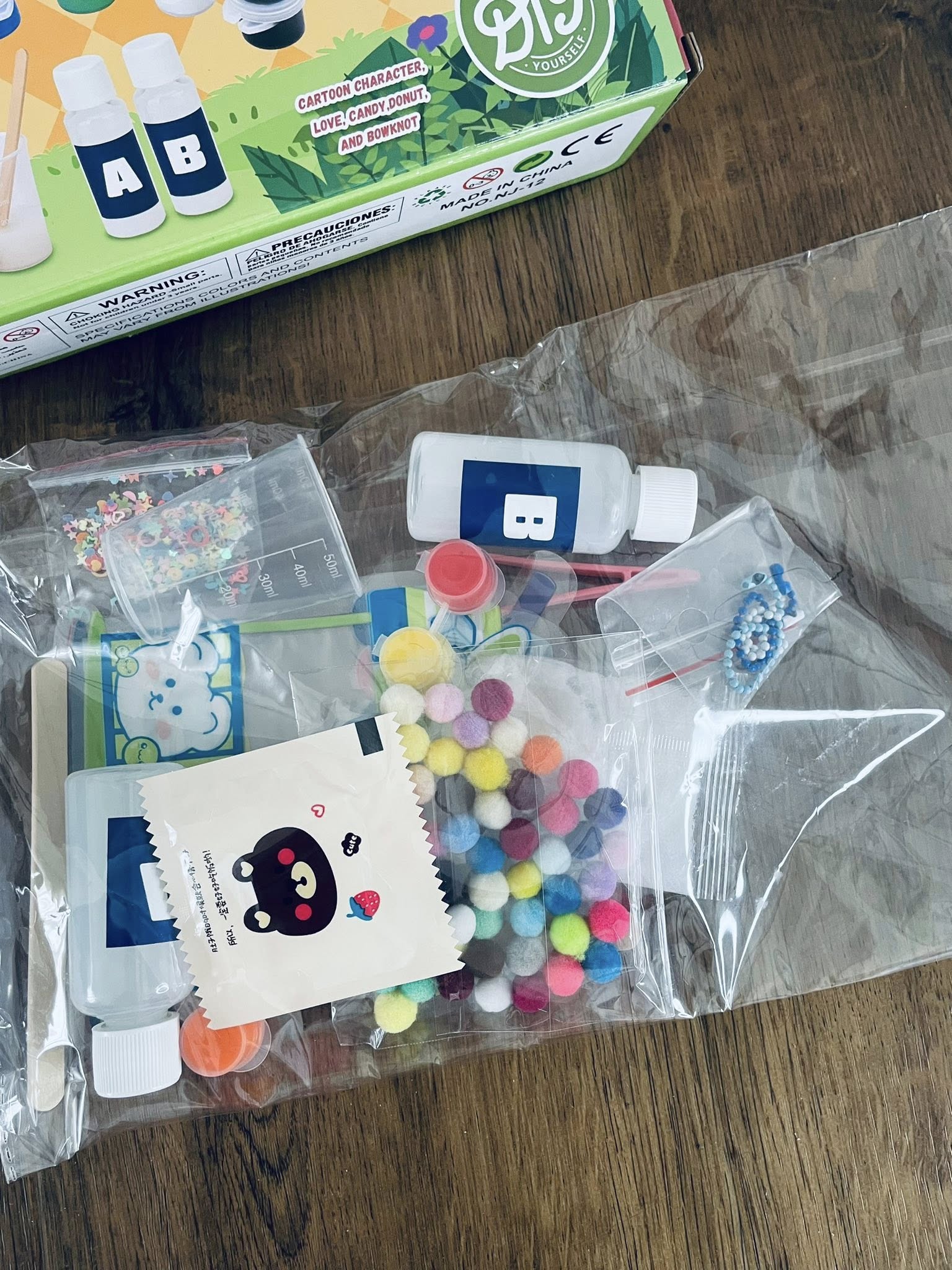 Labubu zselés mestermű forma kreativ készlet - Image 2