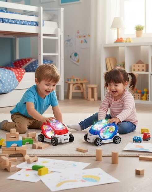 Interaktív zenés átlátszó rendőrautó - Image 4