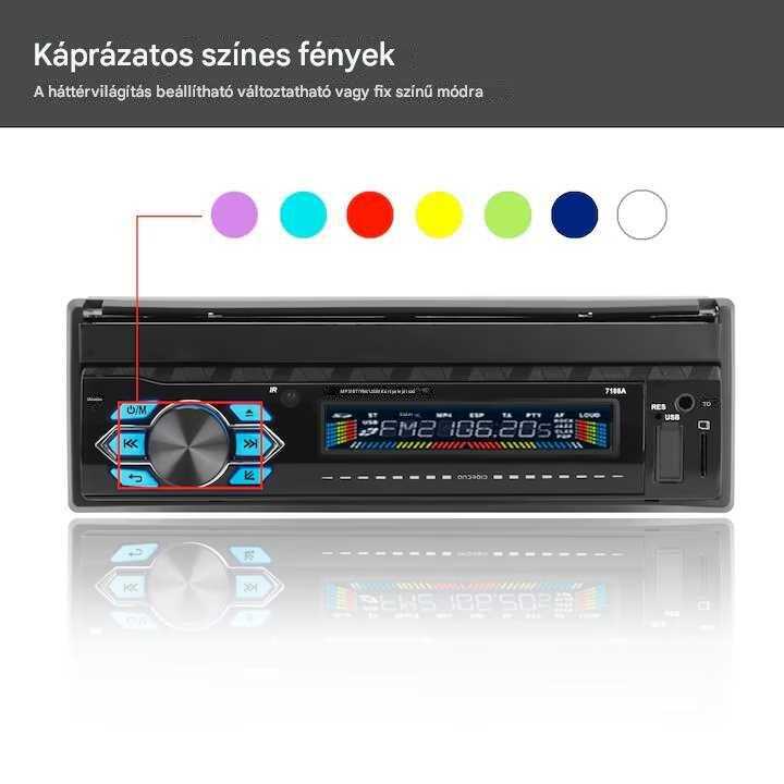 TASBEL MODEL-6 Autós Multimédia Fejegység, WiFi, GPS, 1024x600 Érintőképernyő - Image 5