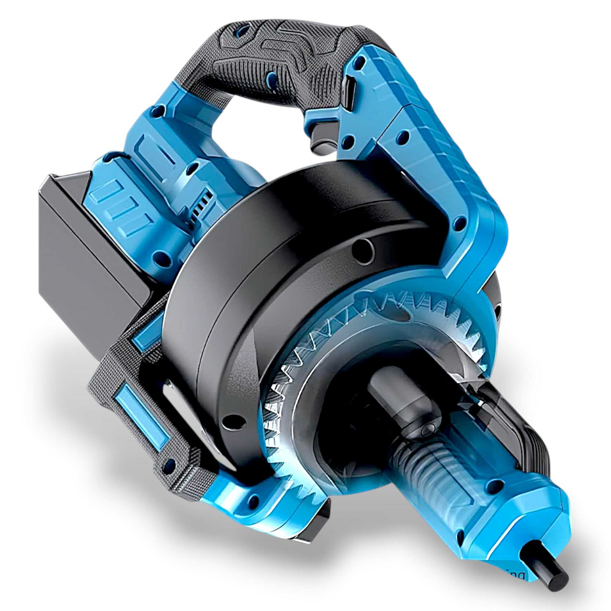 Hitman HT-EPD-6907BS Akkumulátoros Csőtisztító és Duguláselhárító Gép, 68V, 7 m-es Kábellel - Image 5