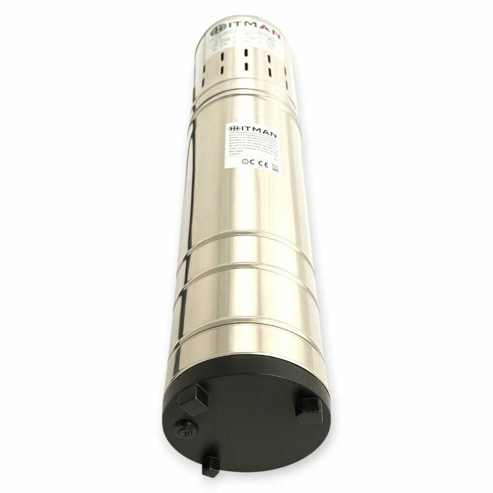 Hitman SP6833 Mélykúti Csőszivattyú 1850 W, 6500 l/óra vízszállítás 35m szívómélységgel - Image 5