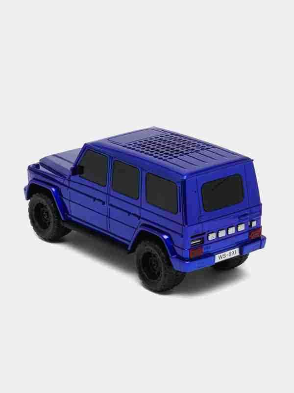 WS-591 Kék Mercedes G63 Bluetooth hangszóró FM rádióval és kártyaolvasóval - Image 5