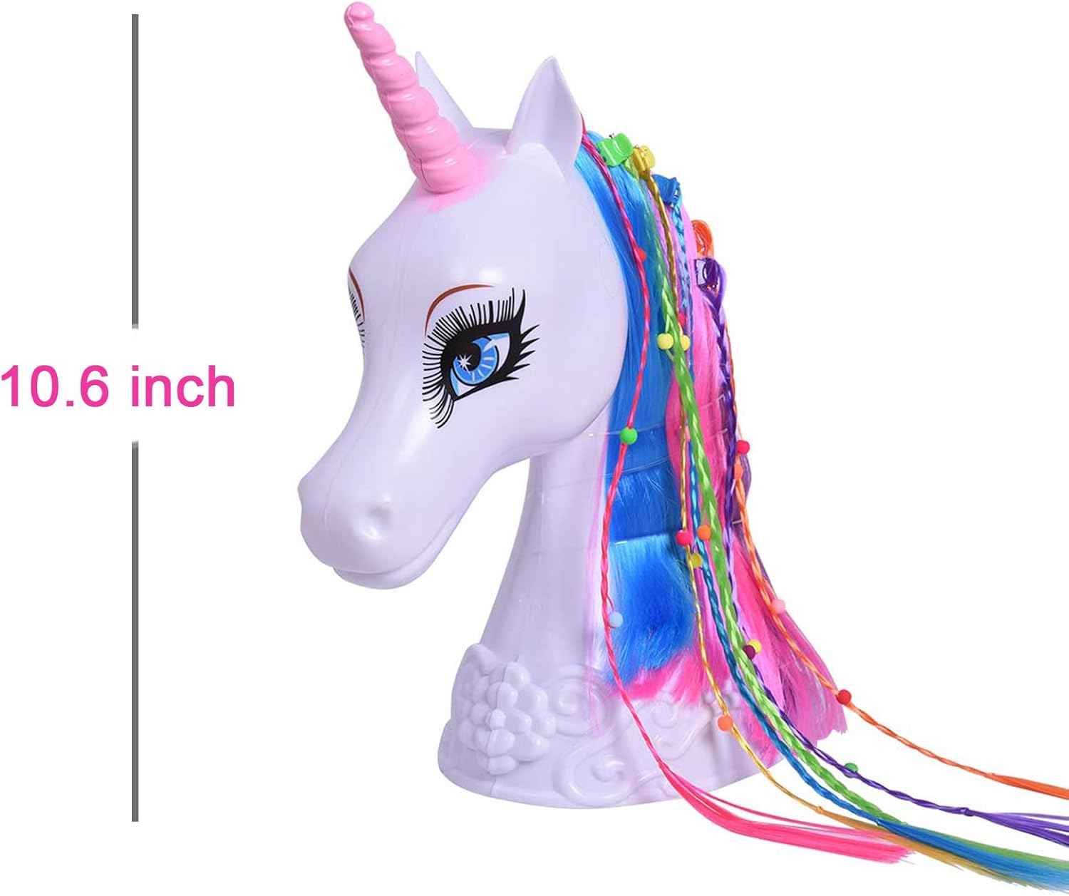 Fésülhető unikronis szines sörénnyel fodrász kiegészítőkkel - Image 2