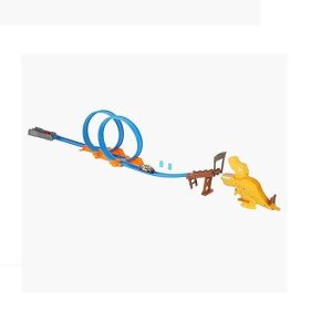 Félelmetes T-Rex Autópálya Készlet -360°-os Hurokkal