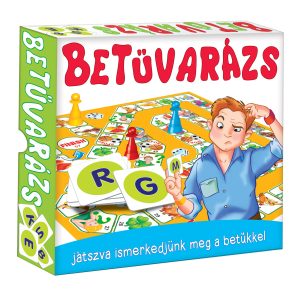 Betűvarázs társasjáték játszva ismerjük meg a betüket
