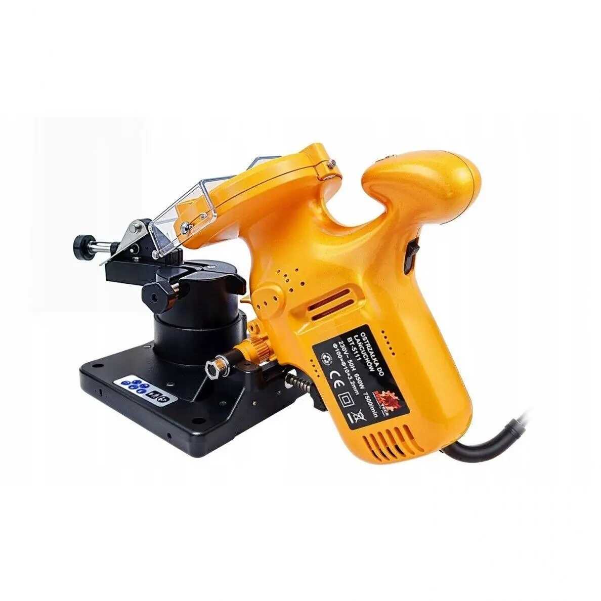 BULL TECH BT-5111 Láncélező Gép 650W, 7500 Ford./perc, 100mm-es Koronggal - Image 6