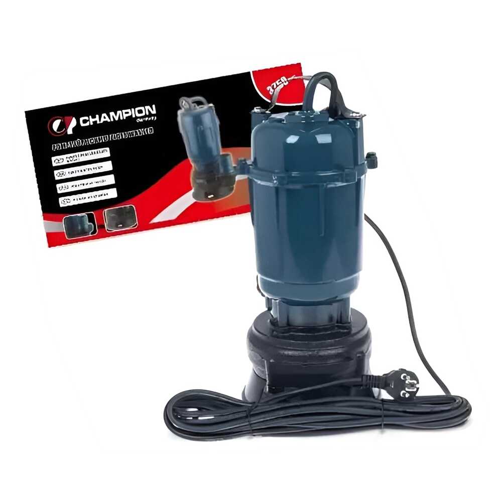 Champion Darálós Szivattyú: Kompromisszumok Nélküli Erő, Szennyvízkezeléshez