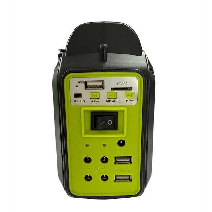 GDTIMES GD-206 Napelemes Világítási Rendszer Zenelejátszással - Image 6