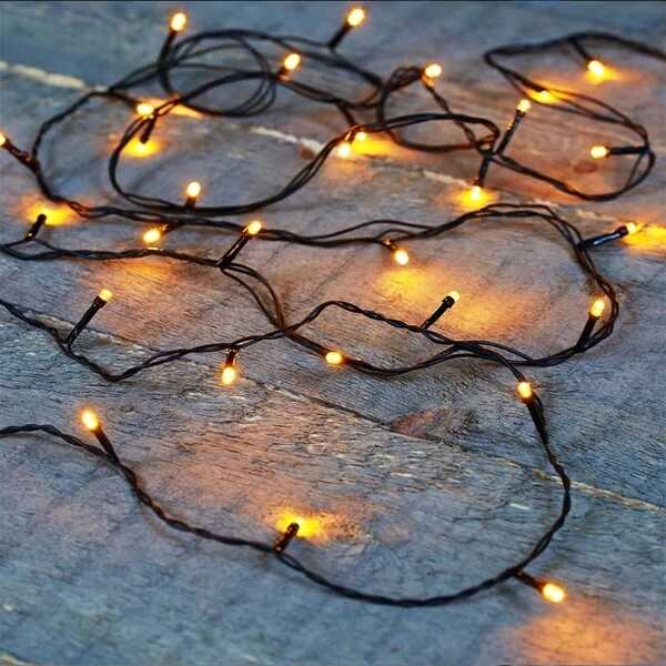 Aigostar Karácsonyi elemes Fényfűzér, Égősor 500 LED-es 25 méteres Melegfehér 8 funkciós - Image 7