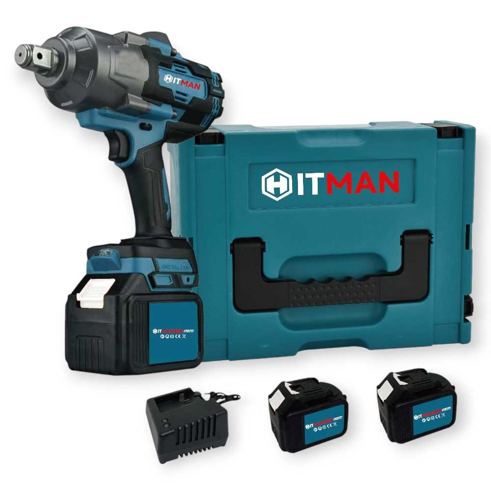 Hitman HT-IWS-2800XPT Ütvecsavarozó, 34, 2800 NM, 98V - Image 7