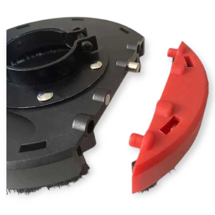 KrafTech KT-1313 Porelszívó Adapter, Sarokcsiszolóhoz, 125-150 mm - Image 6