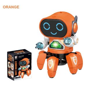 Táncoló és sétáló robot ,hang és fény effektekkel