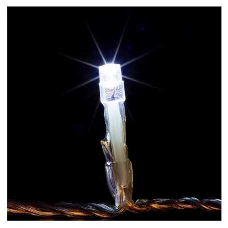 Aigostar Elemes Karácsonyi Jégcsap LED Fényfüzér, 20 m, 400 LED, kültéri, hideg fehér 8 programos - Image 4