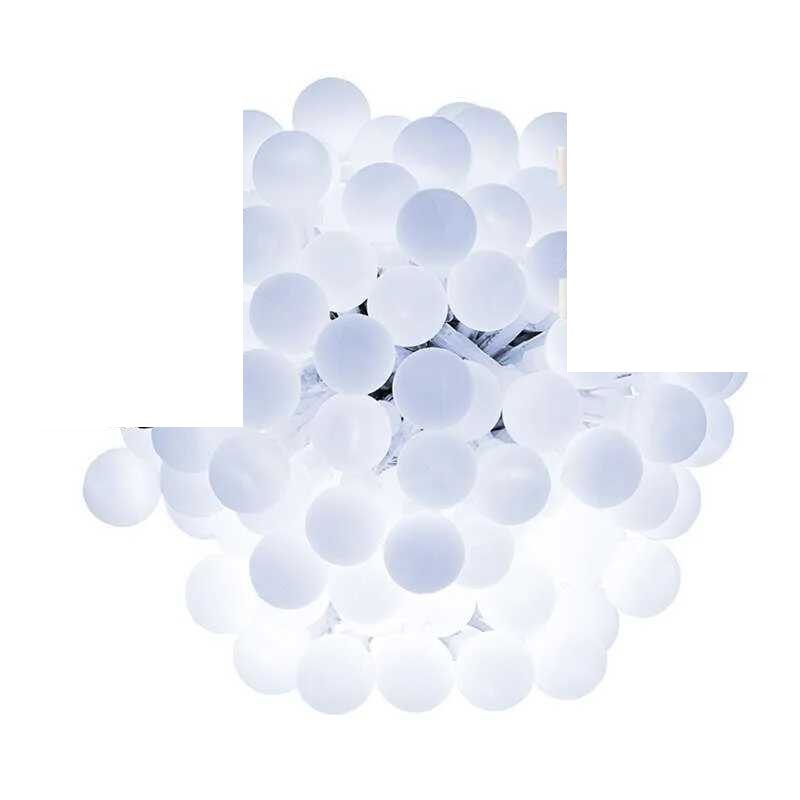 Aigostar Dekoratív LED Fényfüzér, gömb izzó lánc karácsonyi fényfüzér 5 méteres, 50 LED, rgb led , 220V - Image 11