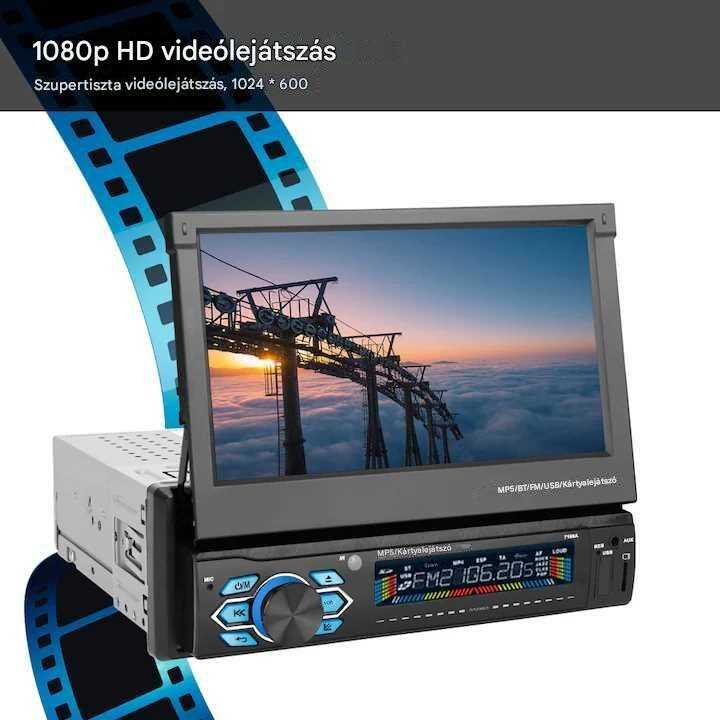 TASBEL MODEL-6 Autós Multimédia Fejegység, WiFi, GPS, 1024x600 Érintőképernyő - Image 8