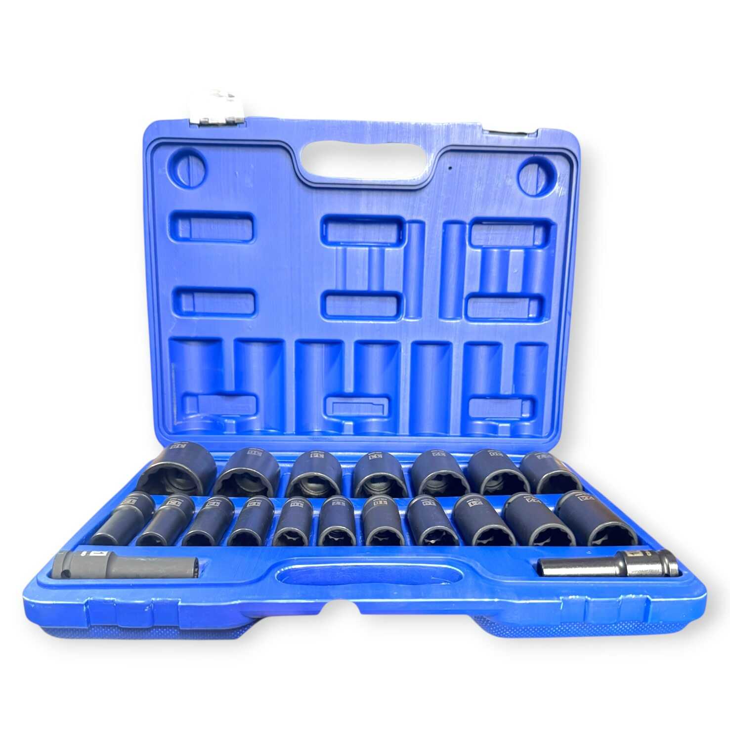Haina HB-6522 Hosszított Dugókulcs Készlet, 20 részes, 1/2″, 8-38 mm, Cr-V Acél - Image 8