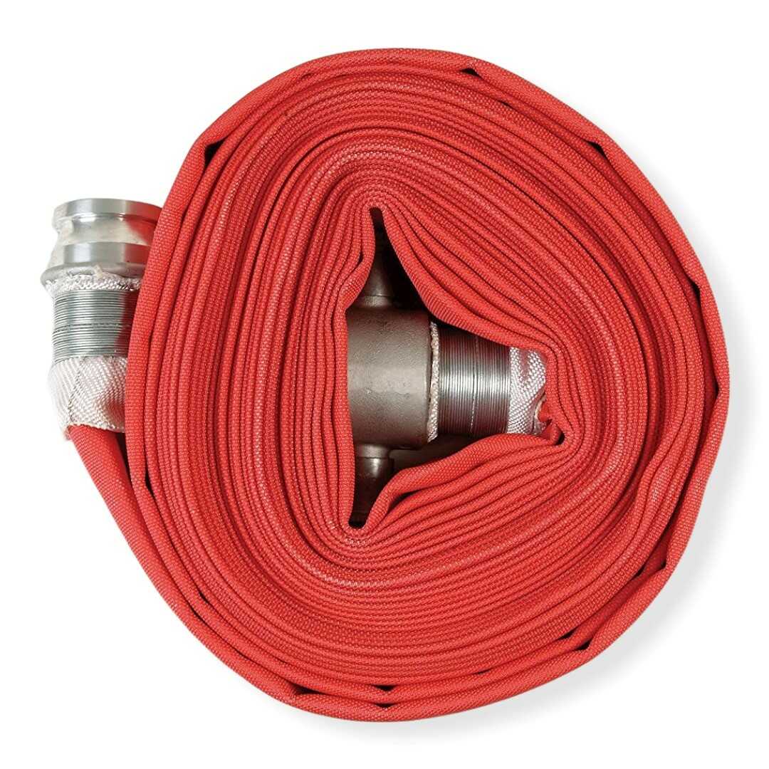 Hitman HT-6898 Piros Tűzoltó Tömlő, 2" Átmérő, 20 Méter, 16 bar Üzemi Nyomás - Image 8